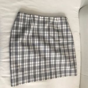 Michael Kors Plaid Mini Skirt